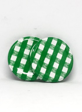 Tampa Xadrez verde 63 mm