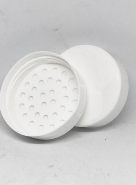 Tampa plástica 63 mm - Branca - c/ batoque.