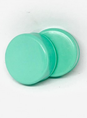 Tampa plástica 58 mm - Verde água