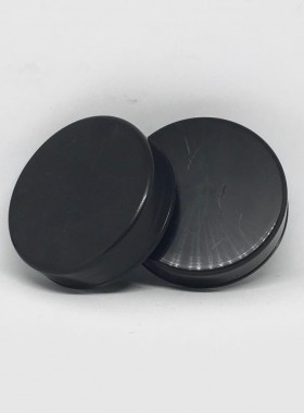 Tampa plástica 74 mm - Preta